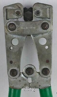 Hand Crimping Crimper Tool 8, 1, 4, 2, 6, 1/0 Made in Germany