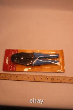 Hand Crimping Tool Red, Yellow, Blue Wire Stripper