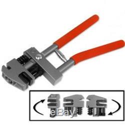Hand Flange Steel Sheet Metal Punch and Crimping Crimp Punching Tool Puncher