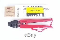Hand Swager Swagging Crimping Tool withBuilt-in Cable Cutter HIT Tools-Choose Size