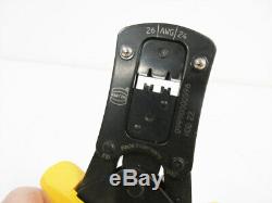 Harting Hdd 22 09990000596 Tool Hand Crimper 22 28 Awg Side D-sub Contact