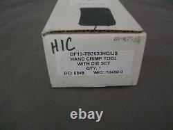 Hirose DF13-TB2630HC/US HAND CRIMP TOOL WITH DIE SET