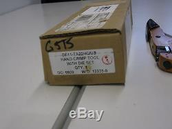 Hirose HRS HRUS-HT-1 DF11-TA22HC US Hand Crimping Tool 22 AWG