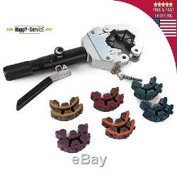 Hose Tool Crimper Hydraulic Crimping Kit 71500 A/C Air Manual Set Hand Fittings