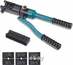 Hydraulic Cable Crimper Hand Tool for 1/8 Stainless Steel Cable Railing Fittings