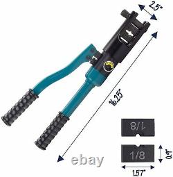 Hydraulic Cable Crimper Hand Tool for 1/8 Stainless Steel Cable Railing Fittings