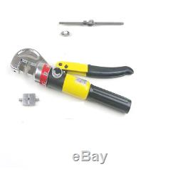 Hydraulic Hand Crimp Tool & 50pcs Stainless Steel Stud End Fitting -1/8 Cable