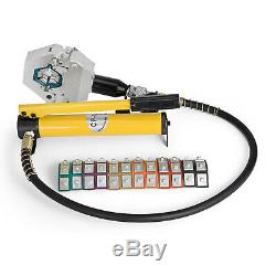 Hydraulic Hose A/C Crimping Tool With Manual Pump 7 Die Hand US Stock Crimper