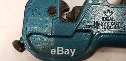 Ideal 83-005 8-2 AWG Heavy Duty Hand Crimp Crimping Tool, Lightly Used