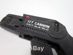 Itt Cannon Cct-sle/slc 995-0002-232 Hand Crimp Tool