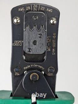 JST WC-121 Hand Crimper Tool for SYM-001T-P0.6 Contact 22-28AWG