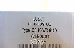 JST WC-610M Hand Crimper Tool Rectangular Contacts 22-26 AWG Side Entry Ratchet