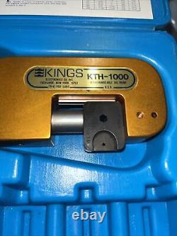 KINGS KTH-1000 Hand Crimp Tool KTH-2007 & Kth-2138 Withcase