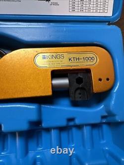 KINGS KTH-1000 Hand Crimp Tool KTH-2012 With Case