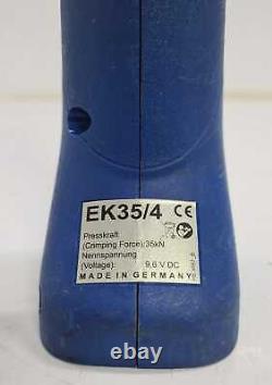 Klauke mini EK35/4 Hand Crimper Electric Crimping Tool 35kN 9.6V DC