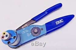 Lightly Used DMC M22520/1-01 AF8 Hand Crimping Tool with TH1A Turret Daniels