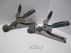 Lot of AMP Hand Crimping Tools Telephone Splicing Pica Bond + 230971-1 229755-1