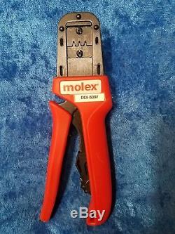 MOLEX 63819-0100 Hand Crimp Tool IN BOX Excellent Condition Used Twice