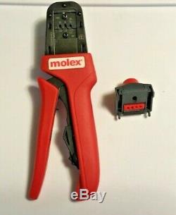 MOLEX 63819-0900 Hand Crimp Tool for Mini-Fit Jr. Crimp Terminals 16-24AWG-New