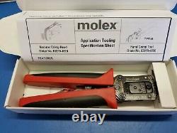 MOLEX 63819-4600 Crimper Hand Crimp Tool CLIK-Mate 24-28AWG