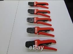 MOLEX Mini-Fit Jr. Hand Crimping Tools, Various Strip Gauges, Free Shipping
