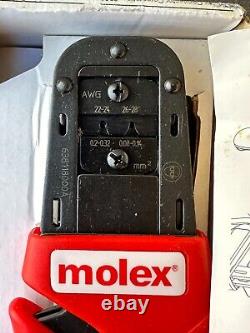 MOLEX / WALDOM 63811-6800 Hand Crimp Tool Mini-Lock 22-28AWG Eu RoHS