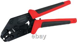 MSD 35051 Heavy Duty Wire Crimping Tool Pro-Crimp Tool Ratchet Action