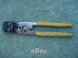 Midland Ross 12-10 AWG Ratcheting Hand Crimper Crimping Tool HE-6