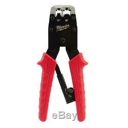 Milwaukee Hand Tool Set Punchdown Tool Electrician Snips Modular Crimper LED