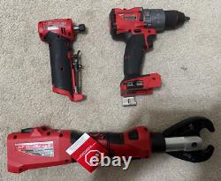 Milwaukee M18 Force Logic 6T Linear Utility Crimper withJaw Bundle