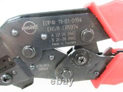 Molex 11-01-0194 Cr5974 Hand Crimp Tool 22 24 26 28 Awg 11010194 Locator