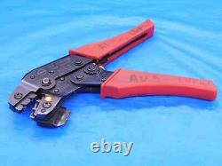 Molex 11-01-0198 Hand Crimp Tool For Male / Female 22-28awg Mini-fit Jr Cr60639b