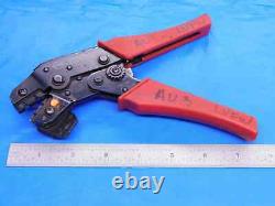 Molex 11-01-0198 Hand Crimp Tool For Male / Female 22-28awg Mini-fit Jr Cr60639b