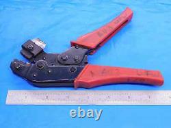 Molex 11-01-0198 Hand Crimp Tool For Male / Female 22-28awg Mini-fit Jr Cr60639b