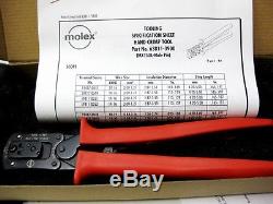 Molex 63811-3900 Hand Crimp Tool Male New