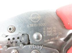 Molex 63811-5000 # 16 24 Awg Hand Crimp Tool Locator Installed