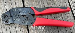Molex 638110200 Rev. E 28-32 AWG Hand Crimp Crimper Tool FREE SHIPPING