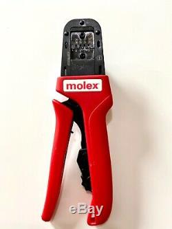 Molex 638118200f Ratchet Hand Crimp Tool