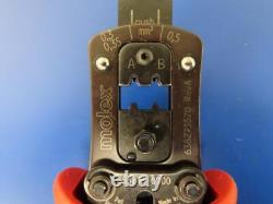 Molex 63816-0000 Crimp Tool 0,35 0,5mm AWG Hand Tool Crimper, 63827-5570 RevA