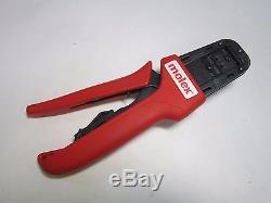 Molex 63819-0500 Hand Crimp Tool 24-30 Awg Crimper