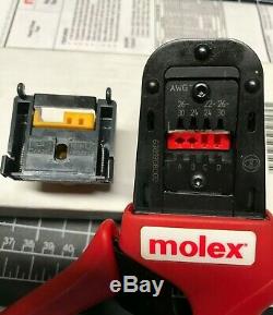 Molex 63819-0800 Hand Crimp Tool for SPOX, KK, Pin and Socket Terminals, New