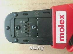 Molex 63819-0800 Ratchet Hand Crimp Tool, 207129 Series 638190800D, 638190800