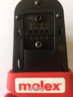 Molex 63819-0800-b Ratchet Crimper Hand Crimp Tool