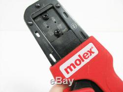 Molex 638190200a Hand Crimper Tool 22-28awg Side 63819-0200a