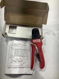 Molex 638190500 Hand Crimp Tool Red U3s