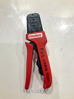 Molex 638190500 Hand Crimp Tool Red U3s