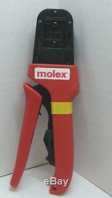 Molex 638191000B 63819-1000 - 22-24 26-28 AWG Ratchet Crimper Hand Crimp Tool
