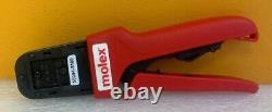 Molex 63819100B 24-30 AWG, Side Entry, Ratchet-Type, Hand Crimp Tool. Tested