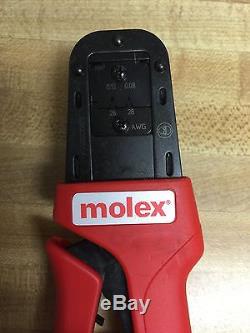 Molex 638230200A Hand Crimpers Crimping Tool Receptacle terminal 26-28AWG MX50