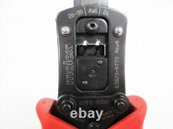 Molex 63825-9700 & 63825-9770 Head & 63816-0000 Body Hand Crimp Tool Pico-spox